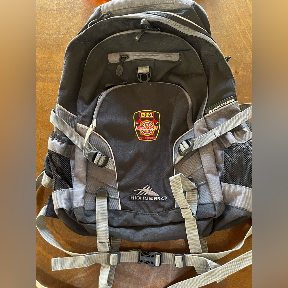 "9-1-1" TV show Wrap gift - High Sierra Backpack